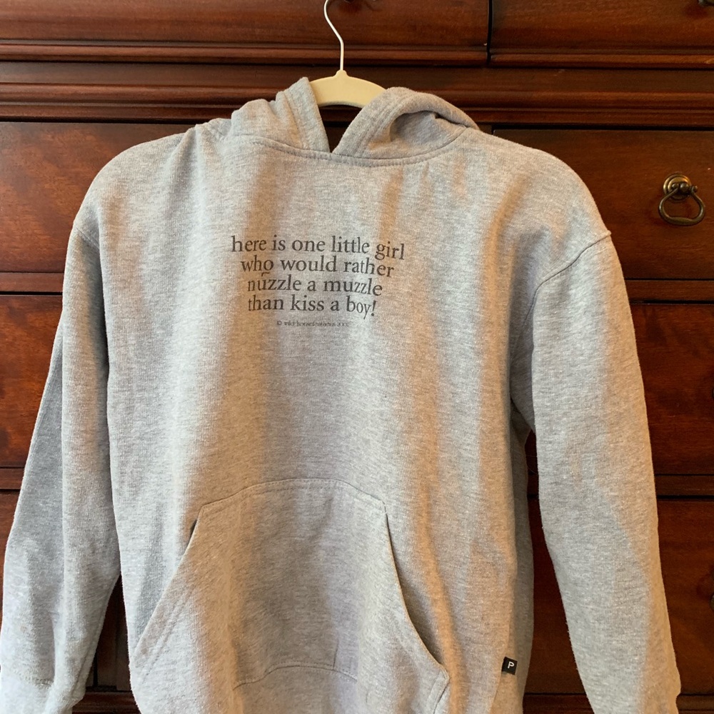 ADORABLE HORSE SWEARSHIRT